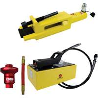 Ensemble de brise-talon pour pneus g&eacute;ants/&eacute;quipement de terrassement avec pompe hydraulique de 5 pintes Advanced Consulting and Training Ltd.