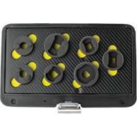 Threaded Leaf Spring Shackle Pin Remover & Installation Master Set, 7 Pieces, 1/2" Drive Size Advanced Consulting and Training Ltd.