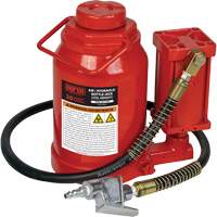 Standard Height Bottle Jack, 30 Ton(s), Air Hydraulic, 19-7/10" Raised Height Advanced Consulting and Training Ltd.