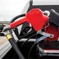 Red Automatic Gasoline Spout Nozzle Advanced Consulting and Training Ltd.