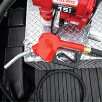 Red Automatic Gasoline Spout Nozzle Advanced Consulting and Training Ltd.