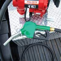Green Automatic Gasoline Spout Nozzle Advanced Consulting and Training Ltd.