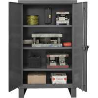 Armoire tr&egrave;s robuste, Acier, 3 Tablettes, 66" h x 60" la x 24" P, Gris Advanced Consulting and Training Ltd.