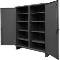Armoire tr&egrave;s robuste, Acier, 8 Tablettes, 78" h x 72" la x 24" P, Gris Advanced Consulting and Training Ltd.