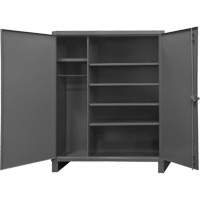 Vestiaire tr&egrave;s robuste, Acier, 60" la x 24" p x 78" h, Gris Advanced Consulting and Training Ltd.