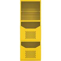 Armoire pour le contr&ocirc;le des d&eacute;versements, 1 Tablettes, 72" h x 24" la x 24" p, Acier, Jaune Advanced Consulting and Training Ltd.