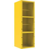 Armoire pour le contr&ocirc;le des d&eacute;versements, 1 Tablettes, 72" h x 24" la x 24" p, Acier, Jaune Advanced Consulting and Training Ltd.