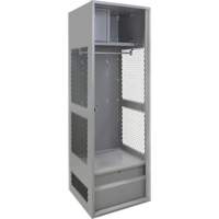 Gear Locker, Steel, 24" W x 24" D x 72" H, Grey Advanced Consulting and Training Ltd.
