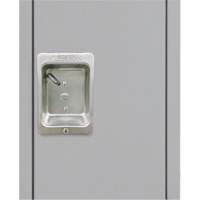 Lockers, 3 -tier, 12" x 18" x 86", Steel, Grey, Knocked Down Advanced Consulting and Training Ltd.