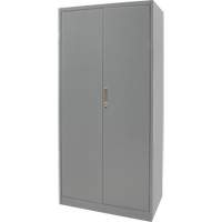 Armoires de rangement Hi-Boy, Acier, 4 Tablettes, 72" h x 36" la x 18" P, Gris Advanced Consulting and Training Ltd.