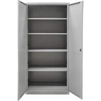 Armoires de rangement Hi-Boy, Acier, 4 Tablettes, 72" h x 36" la x 18" P, Gris Advanced Consulting and Training Ltd.