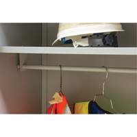 Armoire garde-robe, Acier, 36" la x 18" p x 72" h, Gris Advanced Consulting and Training Ltd.