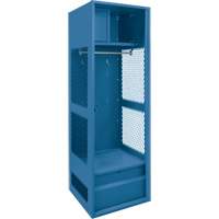 Gear Locker, Steel, 24" W x 18" D x 72" H, Dark Blue Advanced Consulting and Training Ltd.