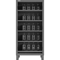 Armoire robuste &agrave; façade ouverte avec s&eacute;parateurs, Acier, 0 tiroirs, 36" x 24" x 78", Gris Advanced Consulting and Training Ltd.