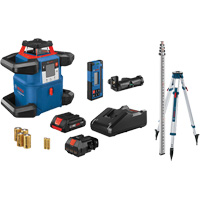 Revolve4000 Connected Self-Leveling Horizontal Rotary Laser Kit, 4000' (1219.2 m), 635 Nm Advanced Consulting and Training Ltd.
