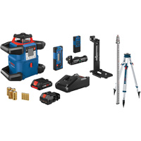Revolve4000 Connected Self-Leveling Horizontal/Vertical Rotary Laser Kit, 4000' (1219.2 m), 635 Nm Advanced Consulting and Training Ltd.