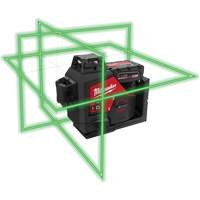 M12 360-Degree 3-Plane Cordless Laser Kit, 125' (38.1 m), 530 Nm Advanced Consulting and Training Ltd.