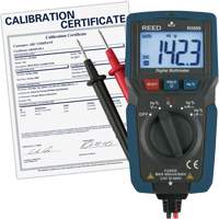 Multim&egrave;tre compact avec mesure de tension sans contact et certificat de calibration, Tension c.a./c.c., Courant c.a./c.c. Advanced Consulting and Training Ltd.