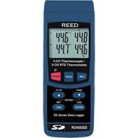 Thermom&egrave;tre &agrave; thermocouple pour enregistreur de donn&eacute;es avec certificat de calibration Advanced Consulting and Training Ltd.