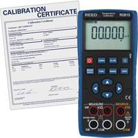 &eacute;talonneur de temp&eacute;rature avec certificat de traçabilit&eacute; Advanced Consulting and Training Ltd.