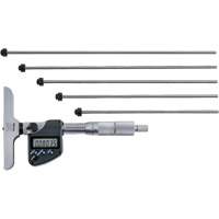 Digital Depth Micrometer with Interchangeable Rod, 0" - 12" (0 mm - 304.8 mm) Range, 0.00005" (0.001 mm) Resolution Advanced Consulting and Training Ltd.