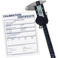 6" (150 mm) Digital Caliper with Traceable Calibration Certificate, 0.0005" (0.01 mm) Resolution, 0" - 6" (0 mm - 150 mm) Range Advanced Consulting and Training Ltd.
