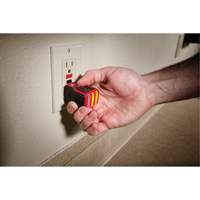 D&eacute;tecteur de tension et testeur de prise DDFT, 50 V - 1000 V, Alerte Affichage & son Advanced Consulting and Training Ltd.