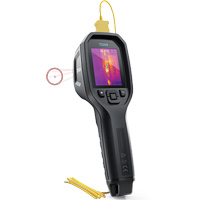 Cam&eacute;ra d'imagerie thermique IR 24:1 avec laser Bullseye et thermocouple de type K, 160 x 120 pixels, -10° - 45°C (14° - 113°F), 70 mK Advanced Consulting and Training Ltd.