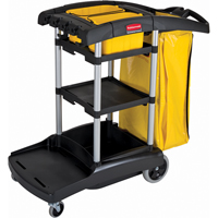 High Capacity Cleaning Carts With Bins Advanced Consulting and Training Ltd.