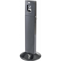Metropolitan Smokers' Station, Free-Standing, Stainless Steel, 1.6 US gal. Capacity, 42-4/5" Height Advanced Consulting and Training Ltd.
