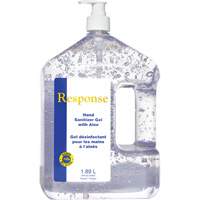 Response&reg; Hand Sanitizer Gel with Aloe, 1890 ml, Pump Bottle, 70% Alcohol Advanced Consulting and Training Ltd.