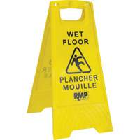 Safety Wet Floor Sign, Bilingual with Pictogram Advanced Consulting and Training Ltd.