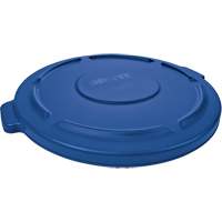 Brute&reg; Round Trash Can Top, Flat Lid, Plastic, Fits Container Size: 22-1/4" Dia. Advanced Consulting and Training Ltd.