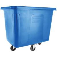 Cube Truck, Black Recycled Plastic, 38" L x 26" W x 28" H, 8 cu. Ft Volume, 300 lbs. Capacity Advanced Consulting and Training Ltd.