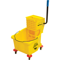 Mop Bucket and Wringer, Side Press, 9.5 US Gal.(38 Quart), Yellow Advanced Consulting and Training Ltd.