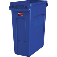 Contenants Slim Jim avec canaux de ventilation, De bureau, Poly&eacute;thyl&egrave;ne, 16 gal. US Advanced Consulting and Training Ltd.