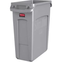Contenants Slim Jim avec canaux de ventilation, De bureau, Poly&eacute;thyl&egrave;ne, 16 gal. US Advanced Consulting and Training Ltd.