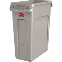 Contenants Slim Jim avec canaux de ventilation, De bureau, Poly&eacute;thyl&egrave;ne, 16 gal. US Advanced Consulting and Training Ltd.