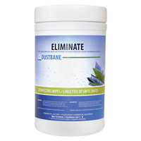 Eliminate Virucide Wipes, 7" x 8", 180 Count Advanced Consulting and Training Ltd.