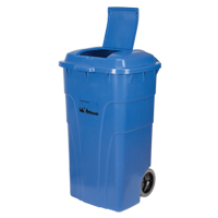 Roll Out Recycling Bin, Curbside, Polyethylene, 65 US gal. Advanced Consulting and Training Ltd.