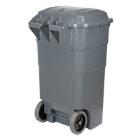Roll Out Garbage Bin, Polyethylene, 65 US gal. Advanced Consulting and Training Ltd.
