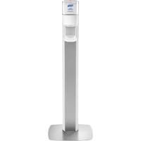 Messenger ES6 Silver Panel Floor Stand with Dispenser Advanced Consulting and Training Ltd.