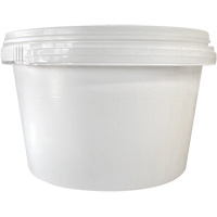 Seau avec couvercle, Plastique, 1,03 gal. Advanced Consulting and Training Ltd.