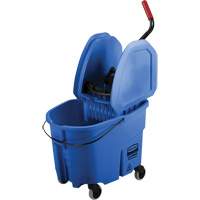 WaveBrake&reg; Mop Bucket & Wringer Combo Pack, Down Press, 8.75 US Gal.(35 Quart), Blue Advanced Consulting and Training Ltd.