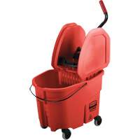 WaveBrake&reg; Mop Bucket & Wringer Combo Pack, Down Press, 8.75 US Gal.(35 Quart), Red Advanced Consulting and Training Ltd.