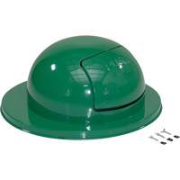 Drum Waste Disposal Top, Dome Lid, Metal, Fits Container Size: 23-1/2" Dia. Advanced Consulting and Training Ltd.