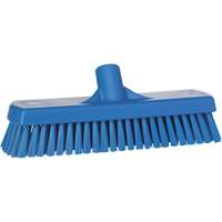 Brosse &agrave; r&eacute;curer pour planchers et murs, Crins Ferme, 12", Polyester, Bleu Advanced Consulting and Training Ltd.