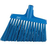 T&ecirc;te de balai oblique, Crins Extra-ferme, 12", Polyester, Bleu Advanced Consulting and Training Ltd.