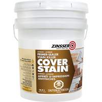 Scellant d'appr&ecirc;t &agrave; base d'huile Cover Stain, 18,9 L, Seau, Blanc Advanced Consulting and Training Ltd.