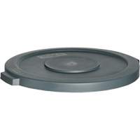 Waste Container Lid, Flat Lid, Plastic, Fits Container Size: 22" Dia. Advanced Consulting and Training Ltd.